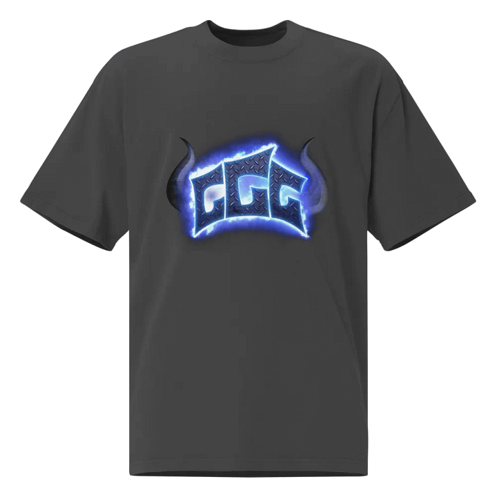 GGG Fire Logo Oversized Shirt product image (1)