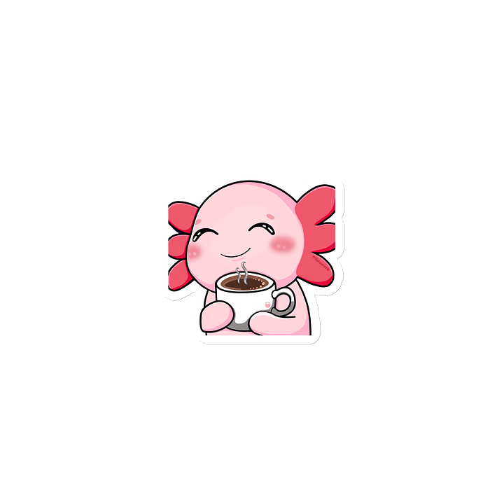 Mm Coffee Axolotl Magnet product image (1)
