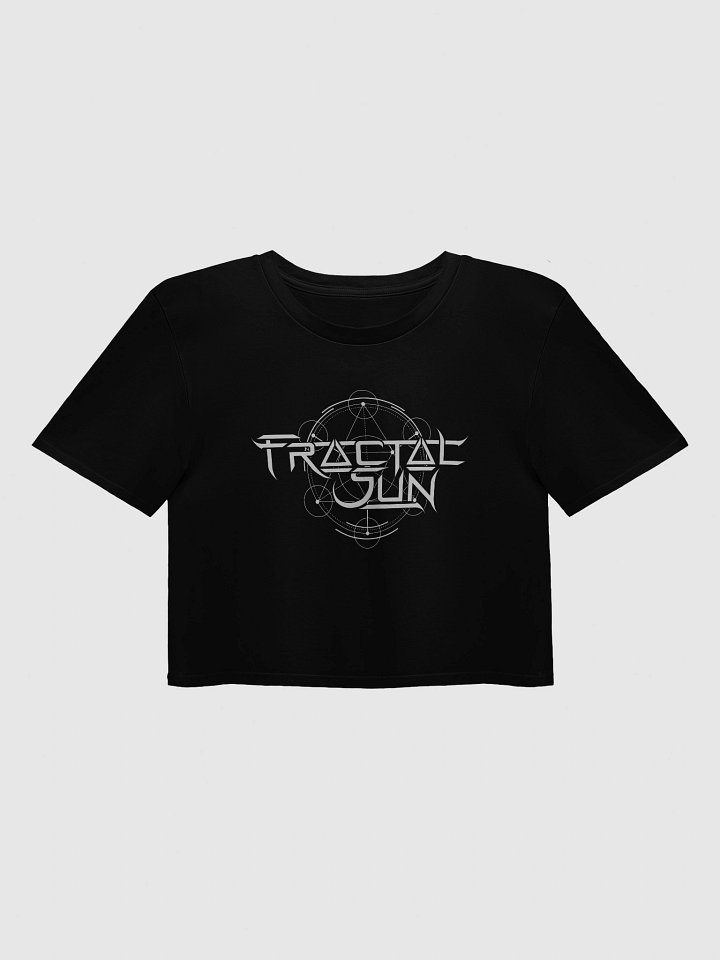 Fractal Sun Logo Women's Premium Crop Top product image (1)
