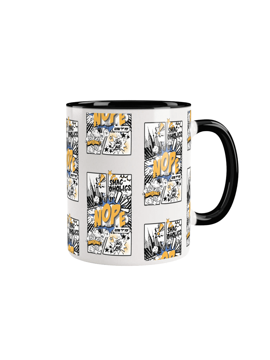 Shac-oholics Comic Blast Mug - Golden Yellow 
