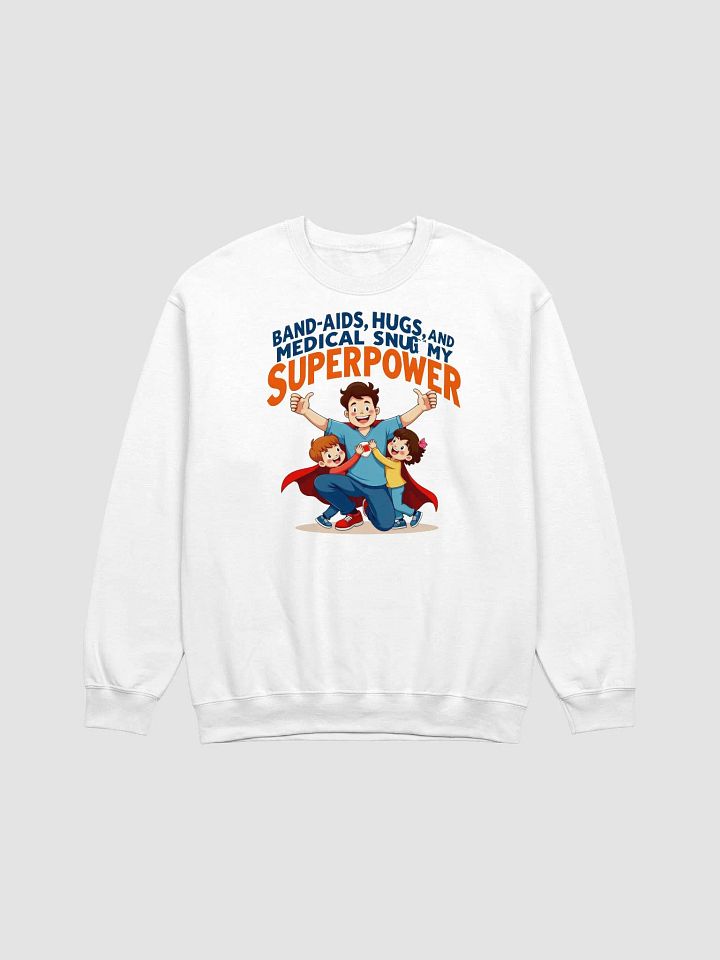 Superpower Hugs Crewneck Sweatshirt product image (9)