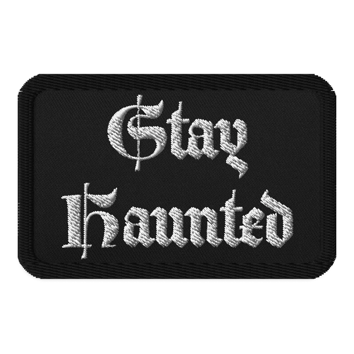 Stay Haunted Patch - Gothic product image (1)