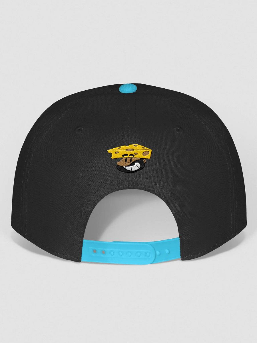 Retro Raji Snapback Cap (Teal/Black) product image (4)