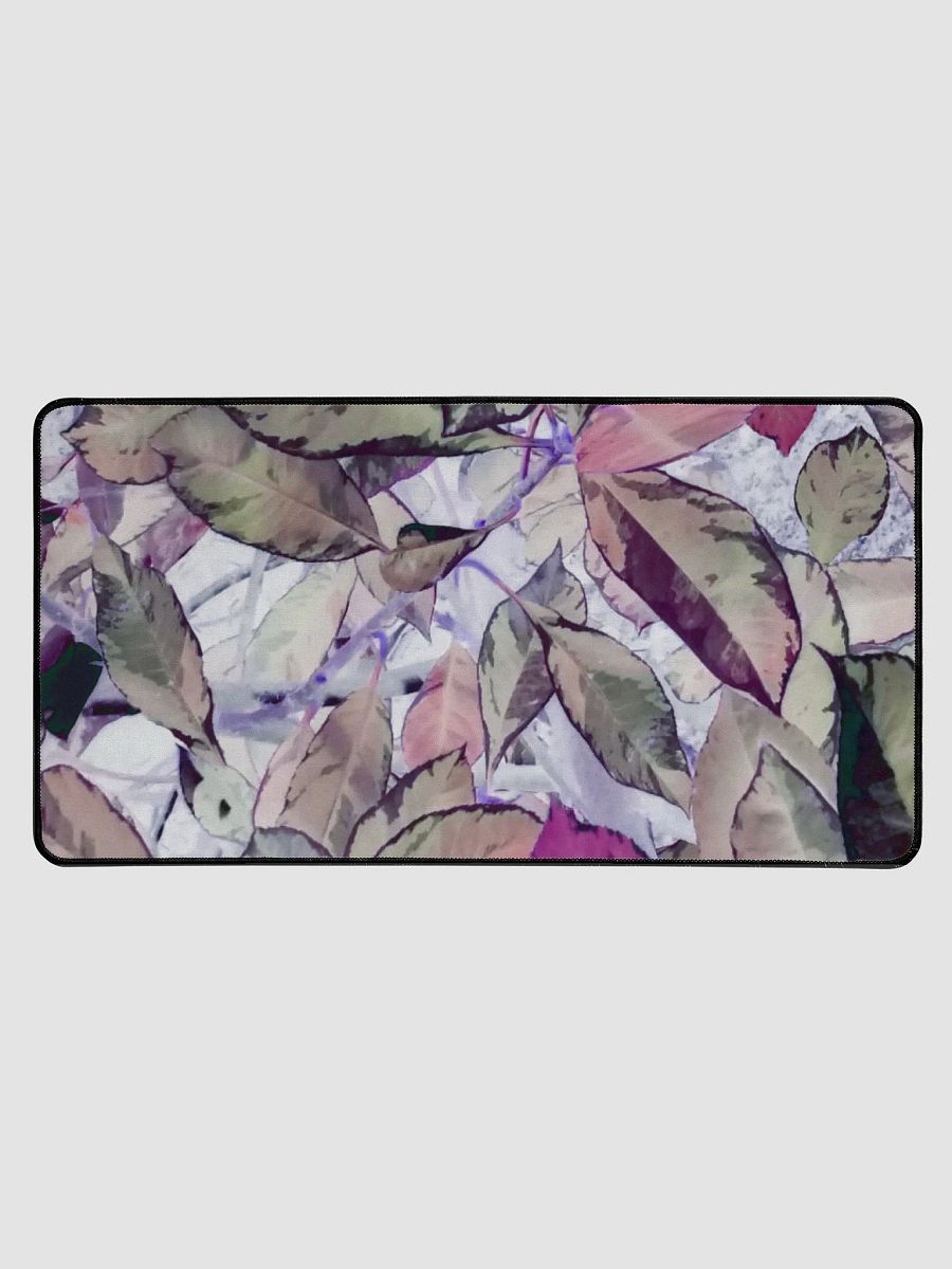 Marble Leaves Desk Mat product image (1)
