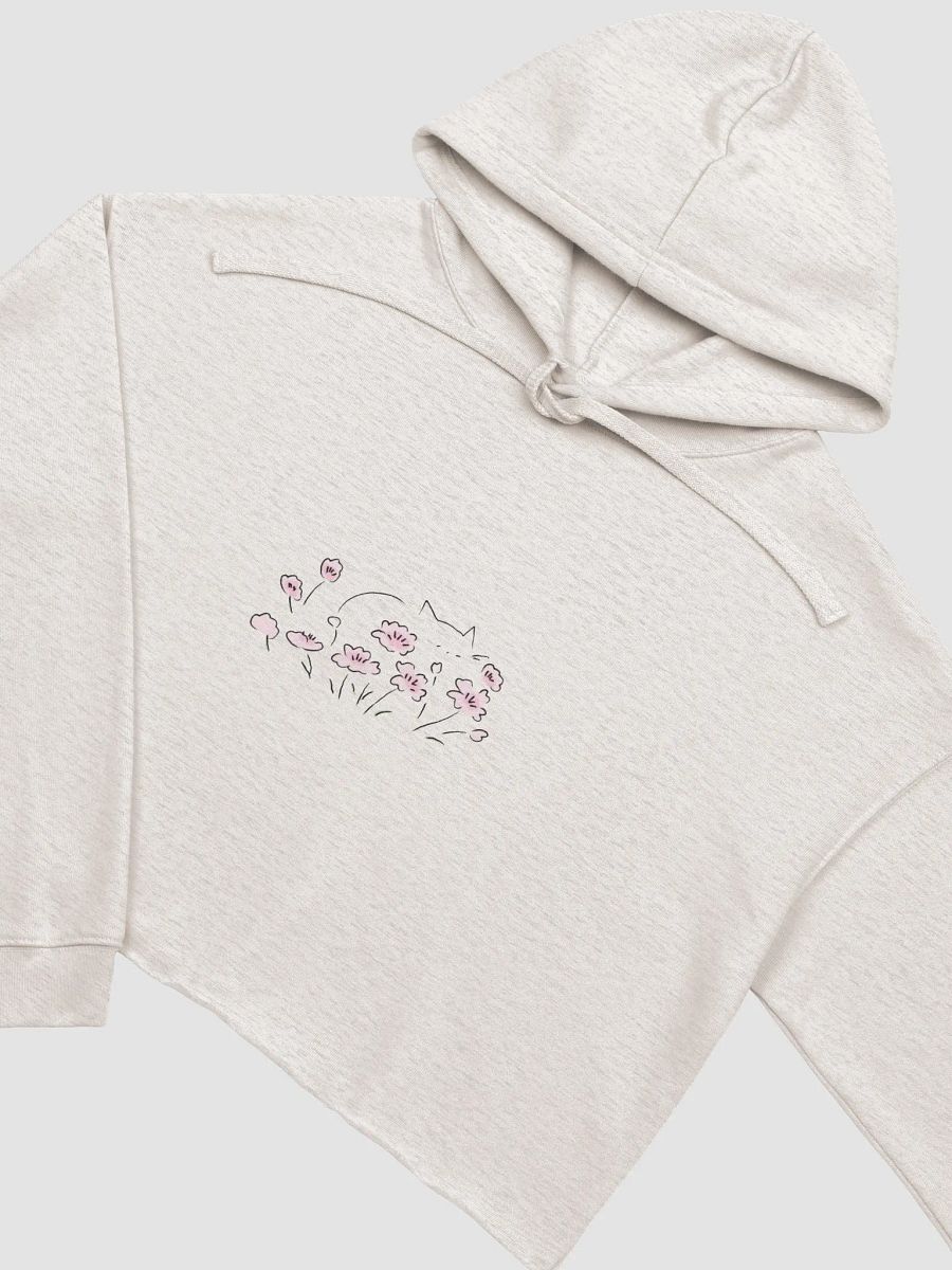 Floral Cat Crop Hoodie product image (9)