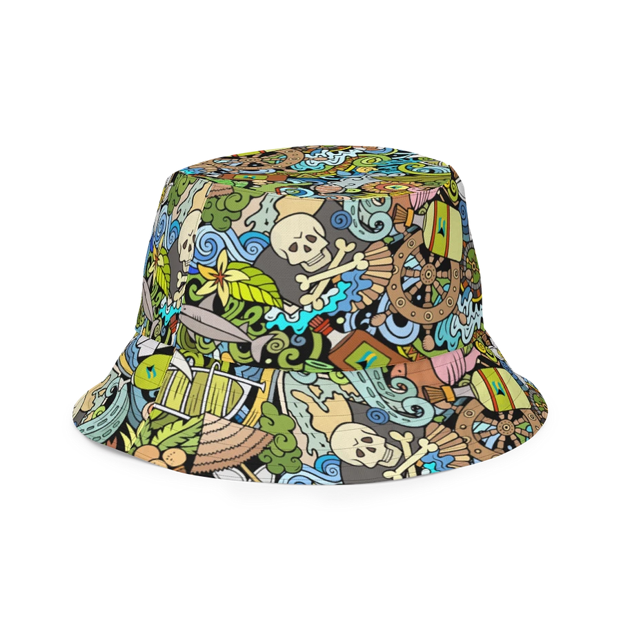 Bahamas Hat : Bahamas Pattern Bucket Hat product image (3)