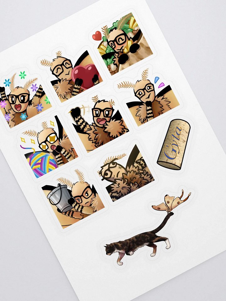 CopperMoth Emotes as Stickers product image (1)