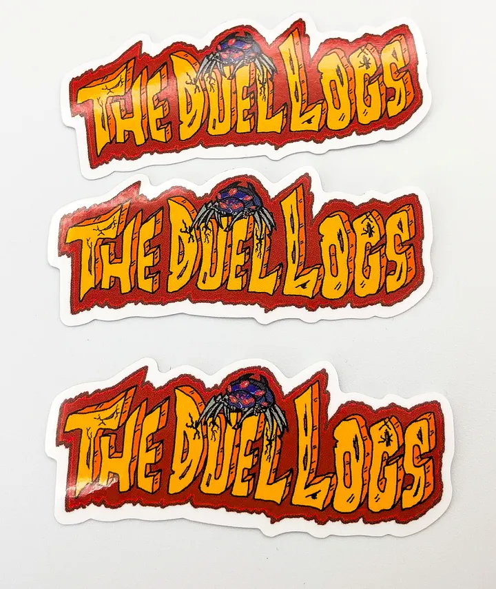 TheDuelLogs Logo Stickers 3-pack product image (1)