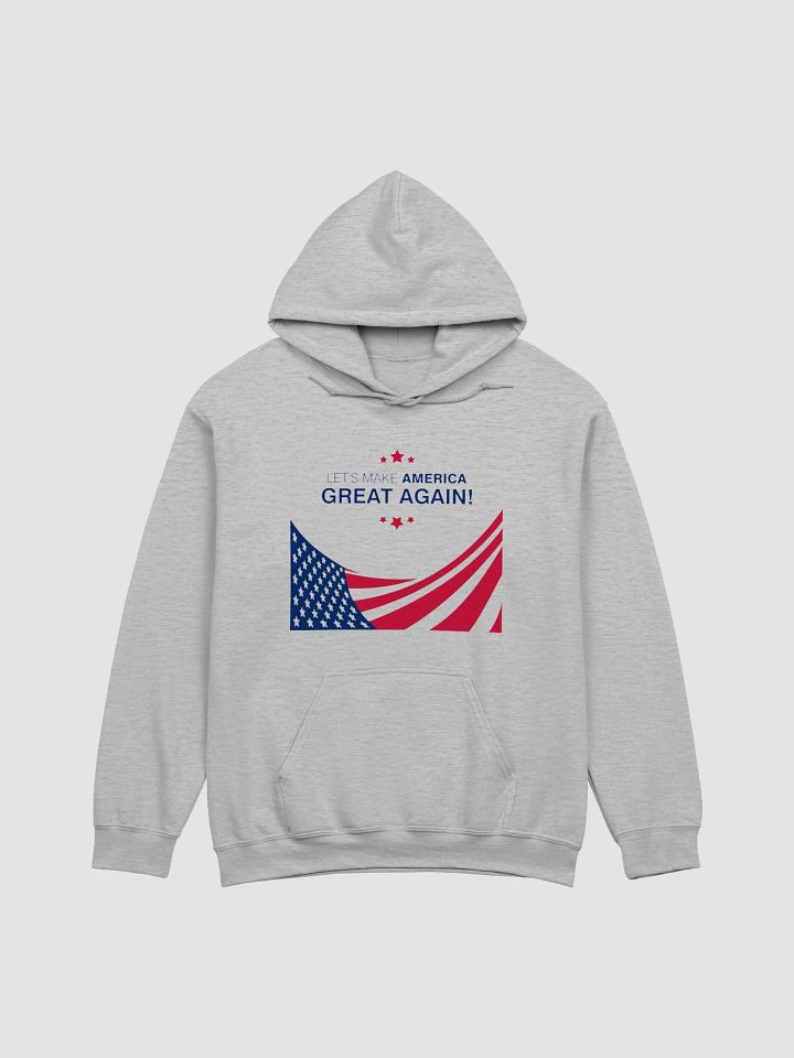 Lets Make America Great Again Stars & Stripes Classic Hoodie product image (29)