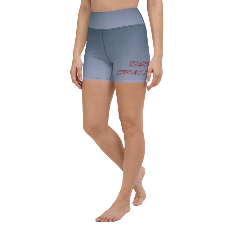 Galactic Gradient Yoga Shorts product image (5)