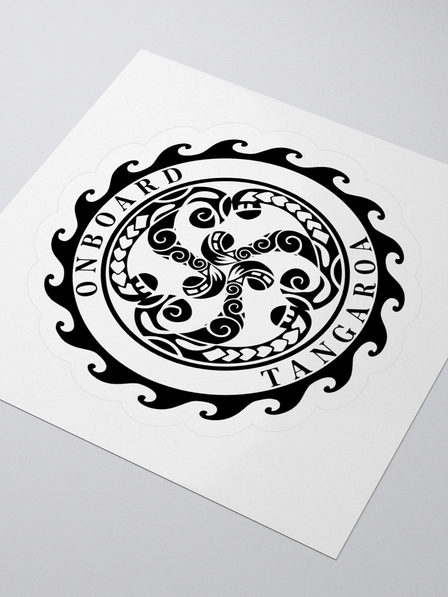 "Onboard Tangaroa" Sticker – Stick with the Journey product image (11)
