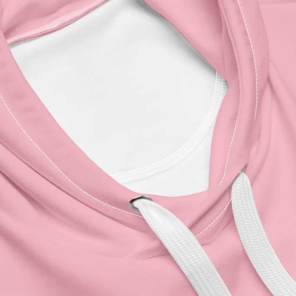 Plain Color Pink Hoodie product image (8)