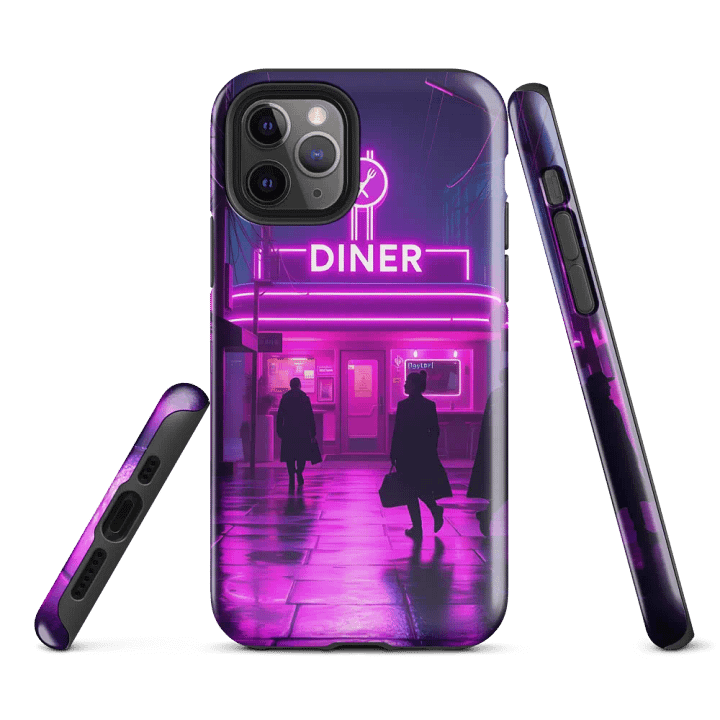 Pink Parallax - iPhone Tough Case product image (1)