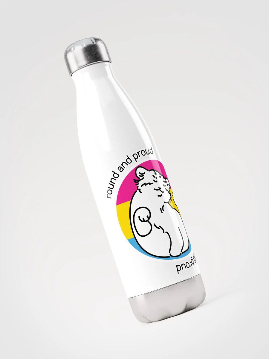 Round and Proud Manul Pride Pansexual Version - Bottle product image (3)