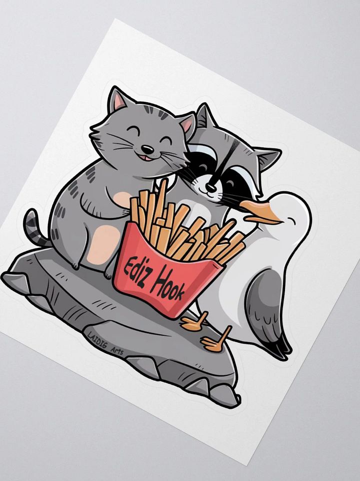 The Ediz Hook Motley Crew Vinyl Sticker product image (4)