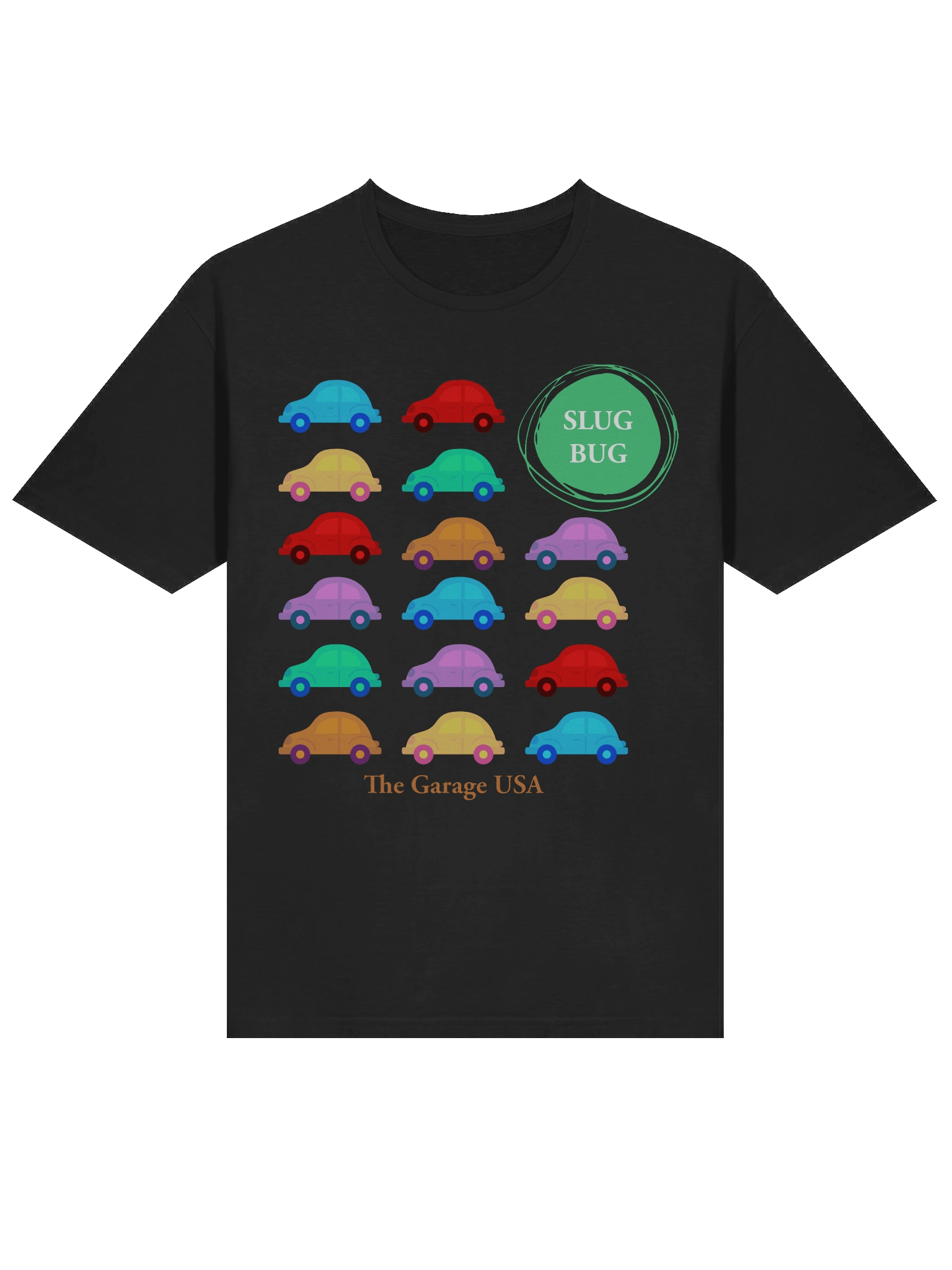 Slug Bug Multi-Colored T-Shirt (unisex) product image (3)