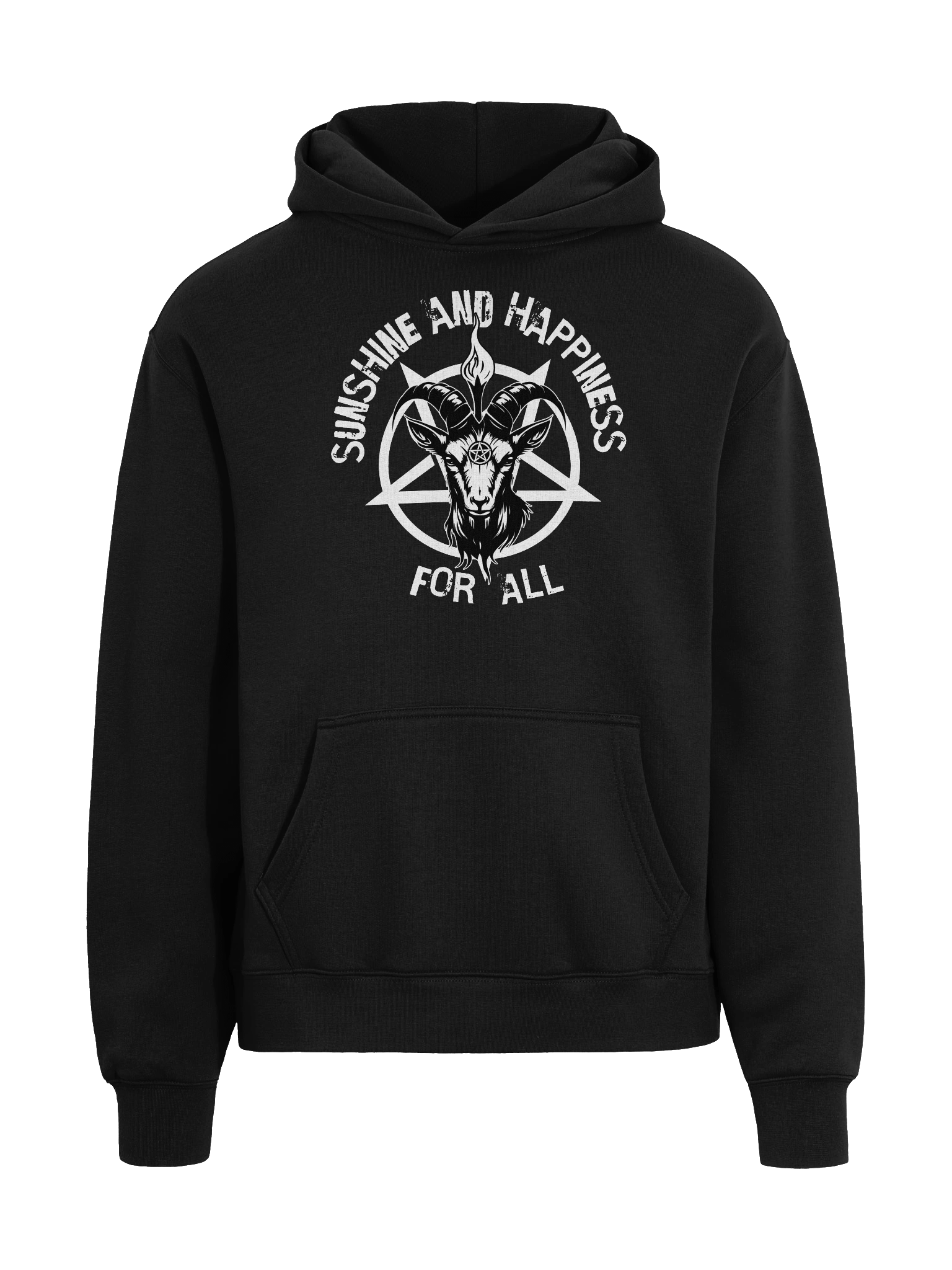 Baphomet Sunshine and Happiness Unisex Premium Hoodie product image (3)