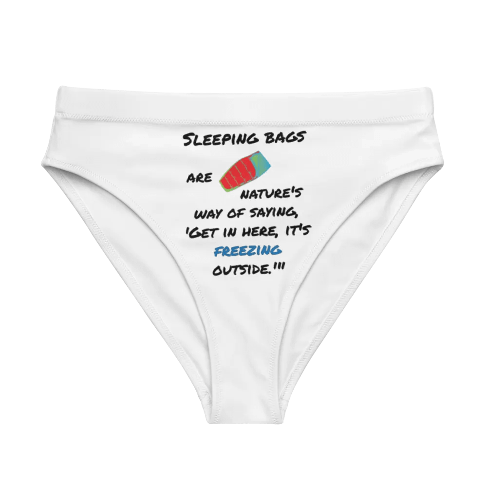 Arctic Dreams Recycled High-Waisted Bikini Bottom product image (1)
