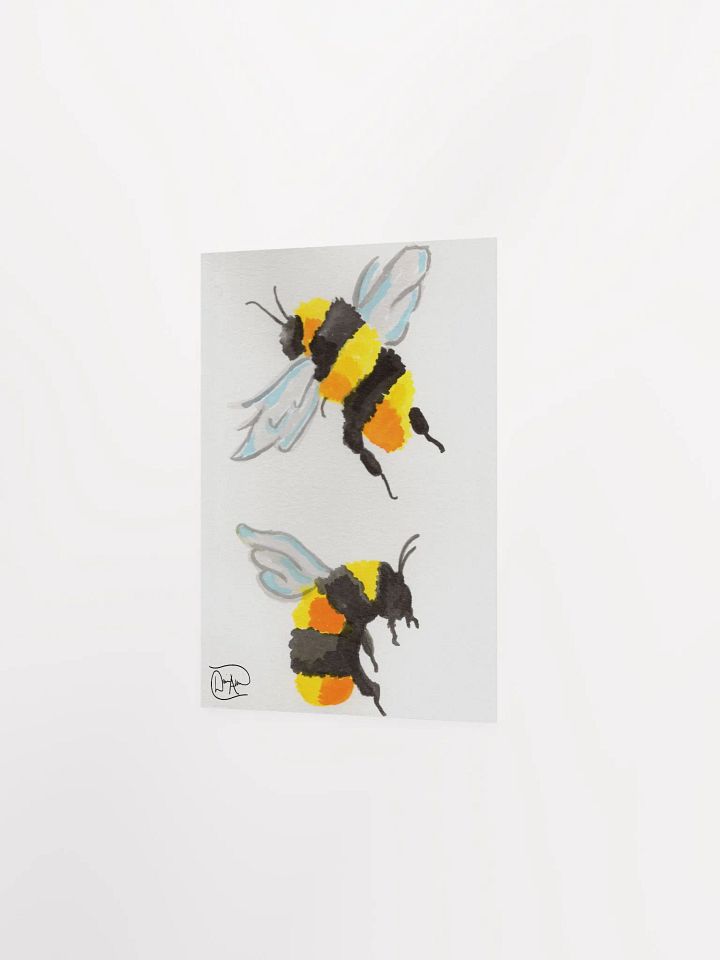 Beebert & Beetrice Watercolour Print product image (2)