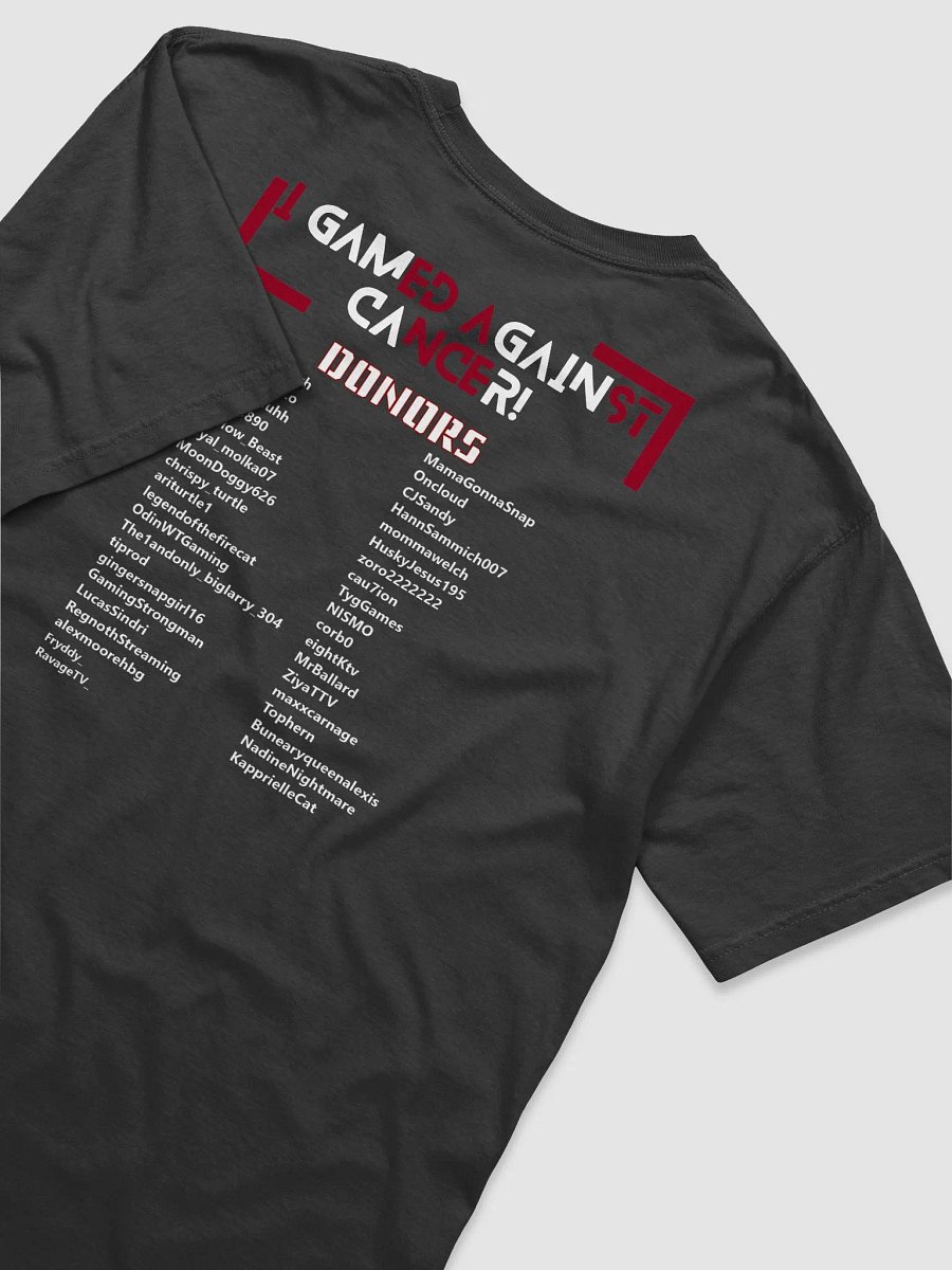 GoFundMe Fundraiser Shirt! BLACK product image (5)