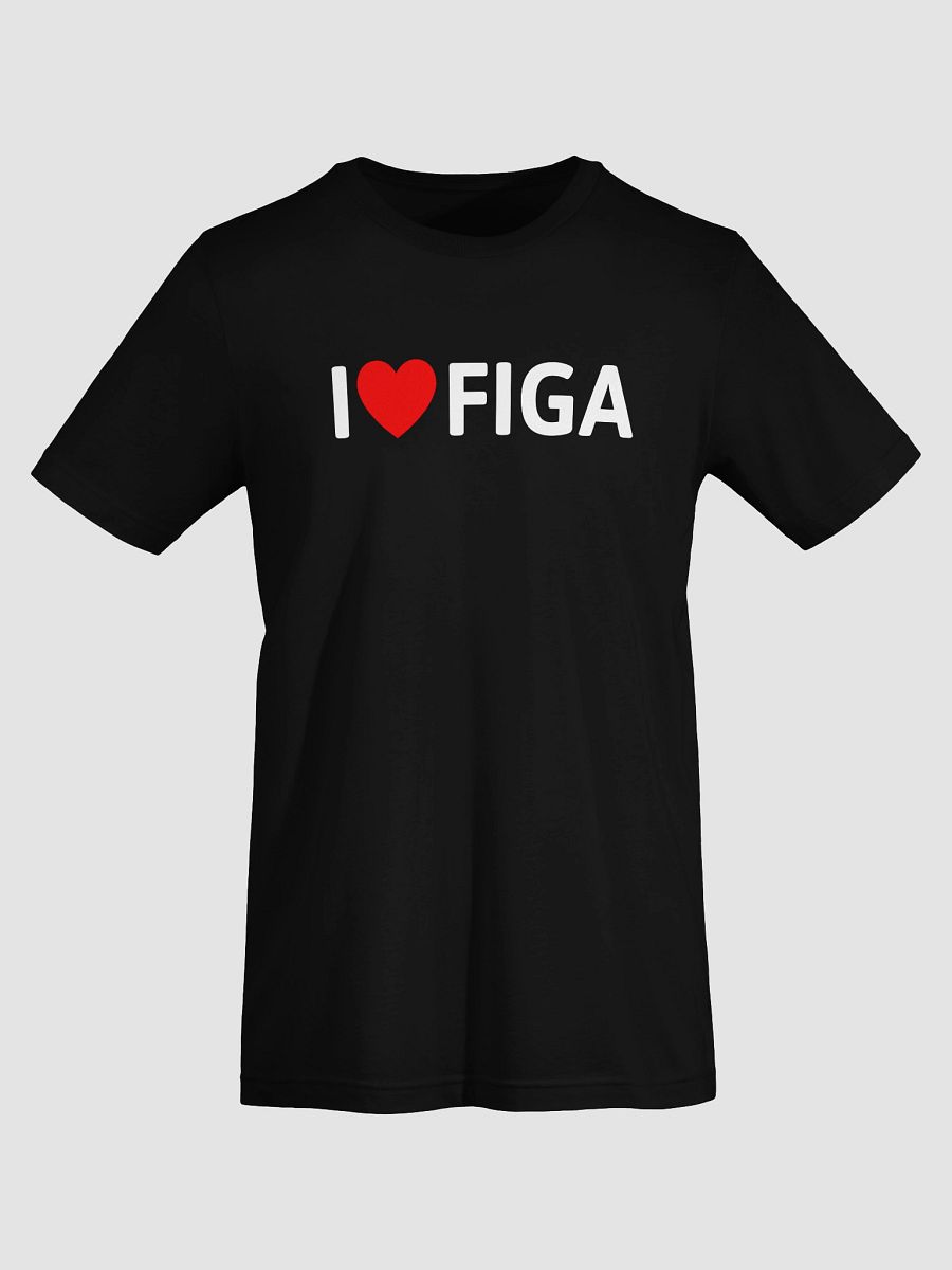 I ♥️ FIGA T-shirt BLACK product image (7)