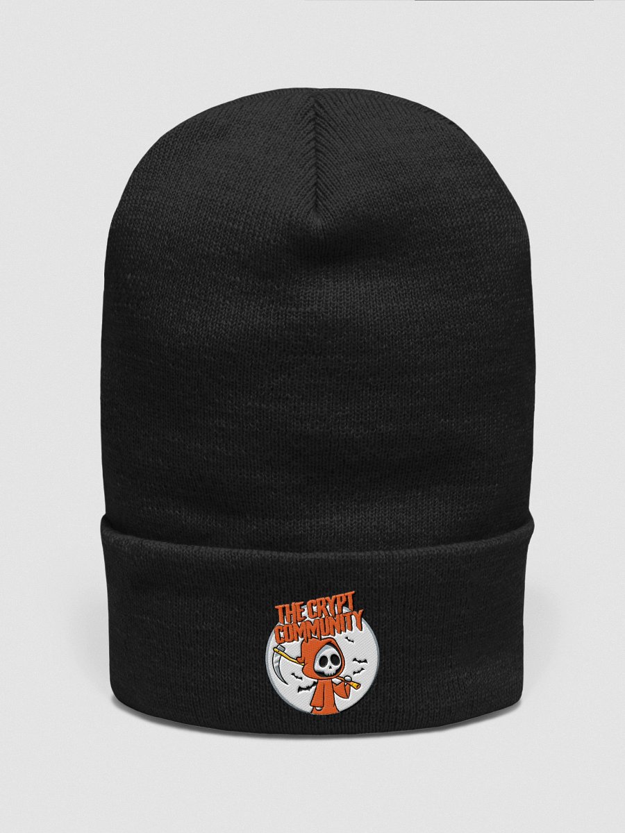 Crypt Community Embroidered Beanie product image (1)