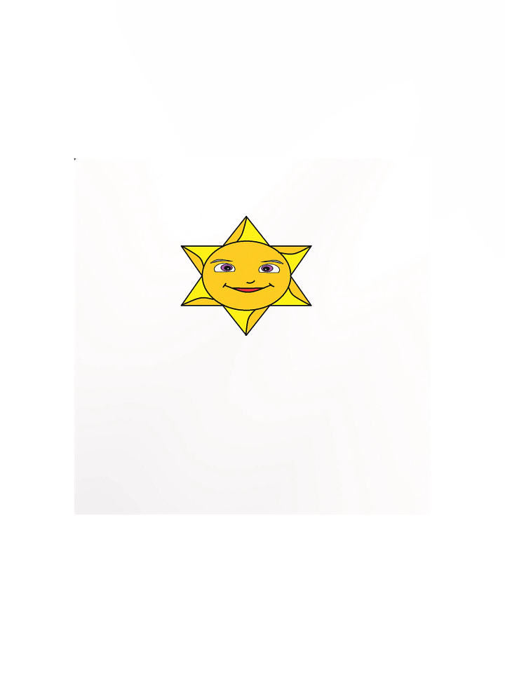 Smiling Star Matte Poster product image (5)