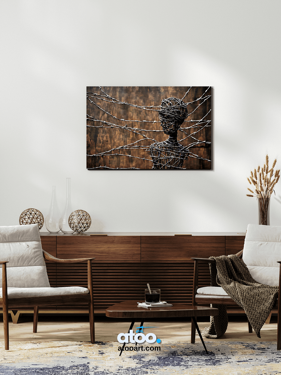 Be Free to Yourself Collection | Pure Loneliness | Canvas Painting product image (7)