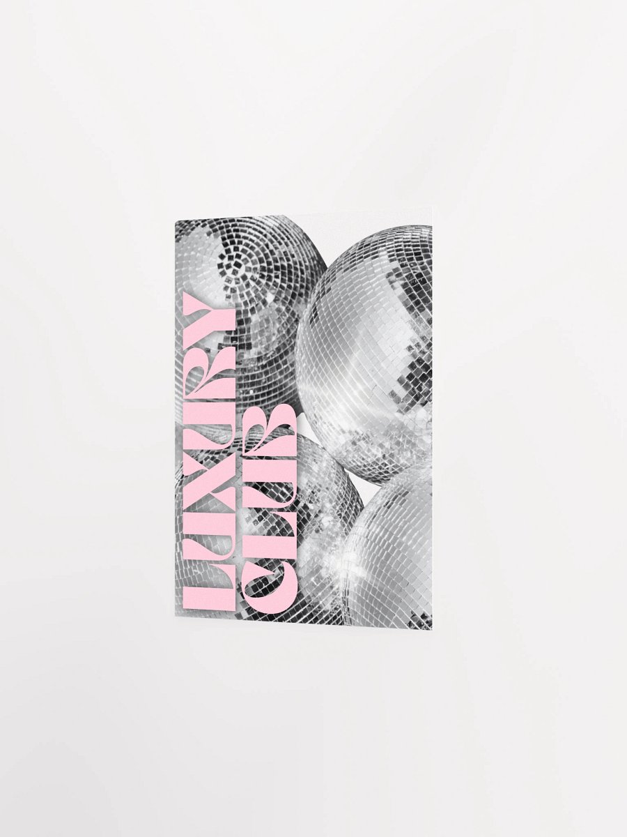 Funky Disco Ball Pink Black and White Luxury Club product image (12)