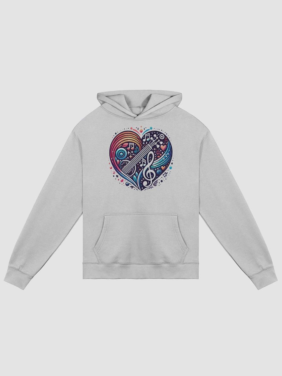 Harmonious Heartbeat Music Hoodie product image (4)