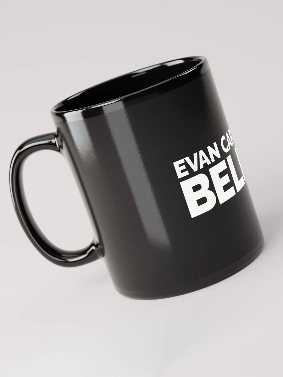 #Believe Black Glossy Mug product image (3)