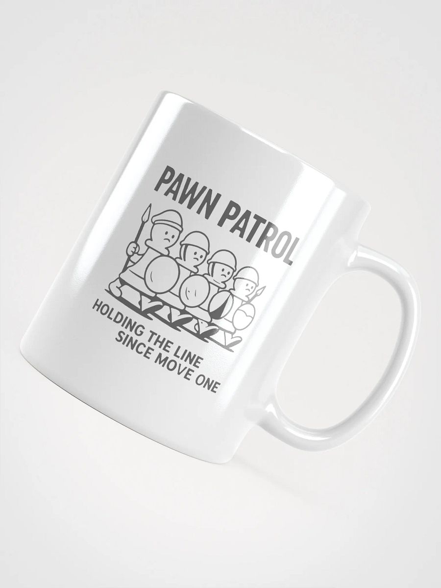Pawn Patrol - White Glossy Mug product image (4)