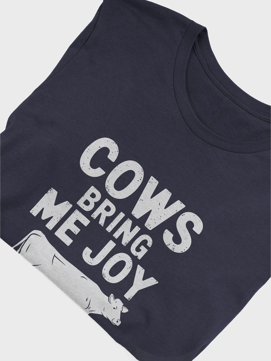 "Cows bring me joy" t-shirt product image (16)