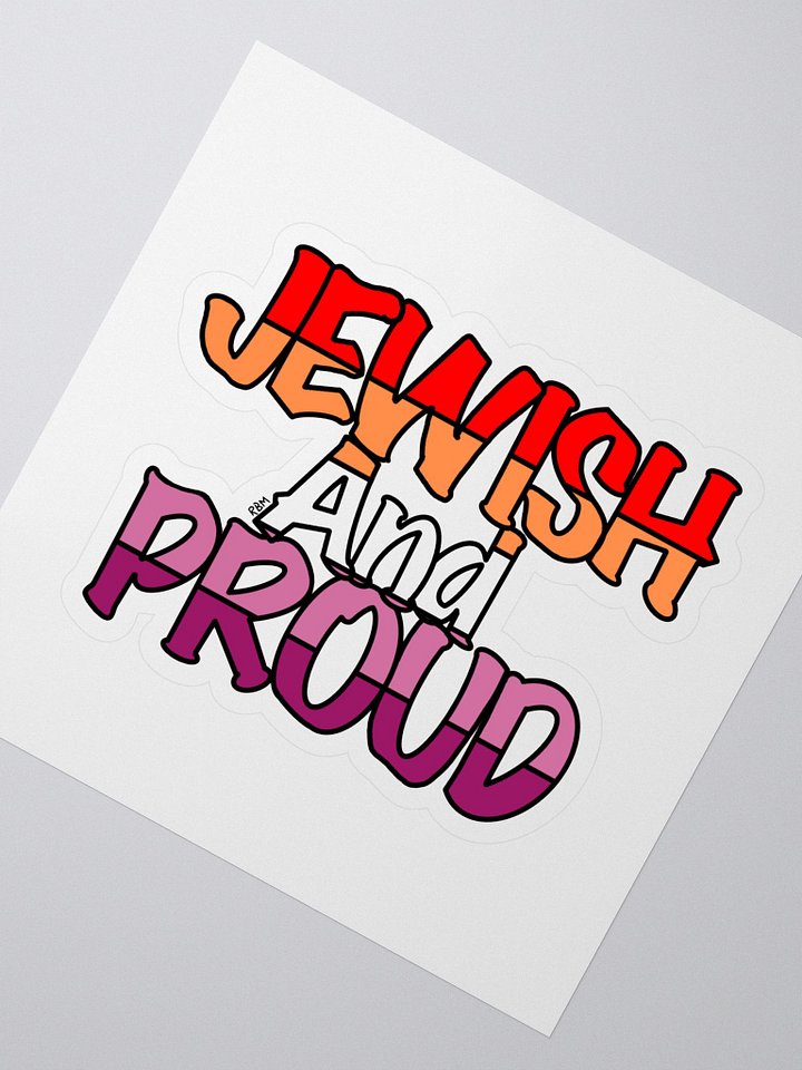 Lesbian Jewish and Proud product image (2)