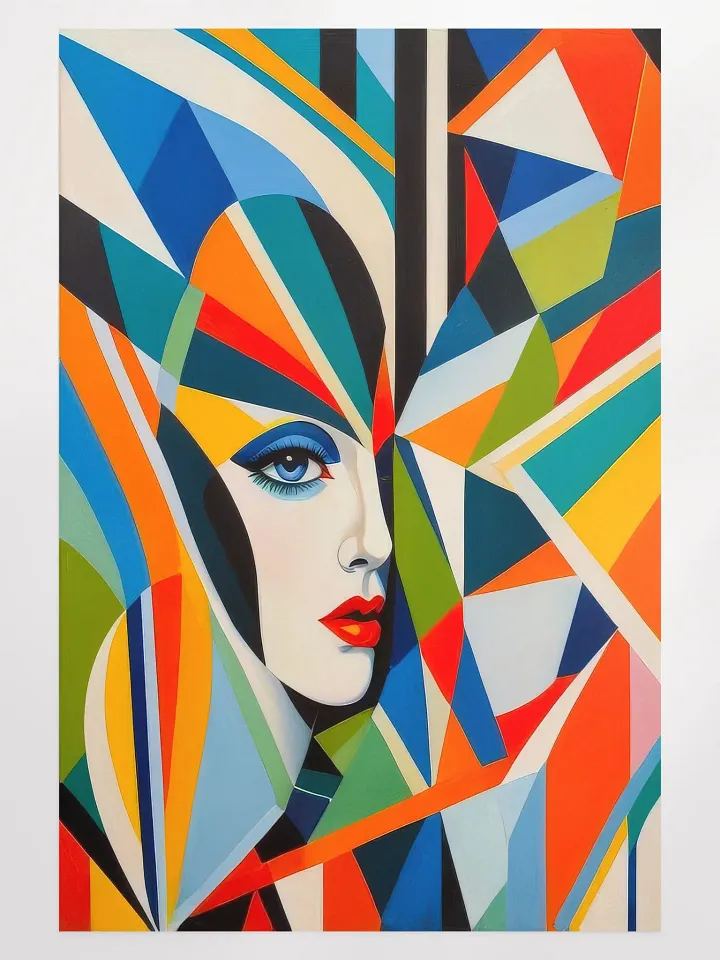 Geometric Beauty Poster - Large 24x36 Inches product image (1)