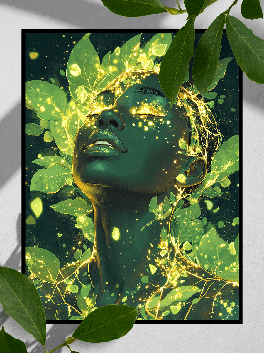 Green Bliss On Matte Poster Paper product image (1)