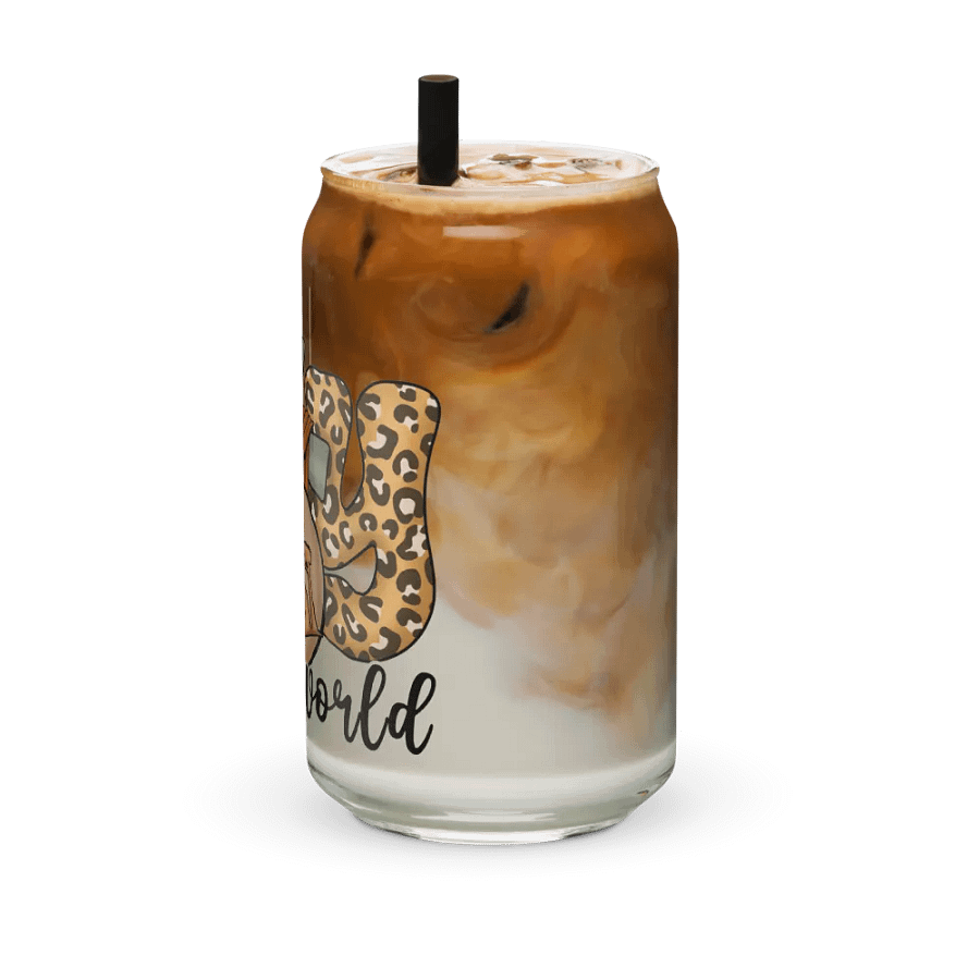 Joy to the World Can-Shaped Glass product image (42)