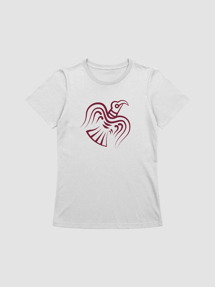 Burgundy Viking Raven Women's T-shirt product image (2)