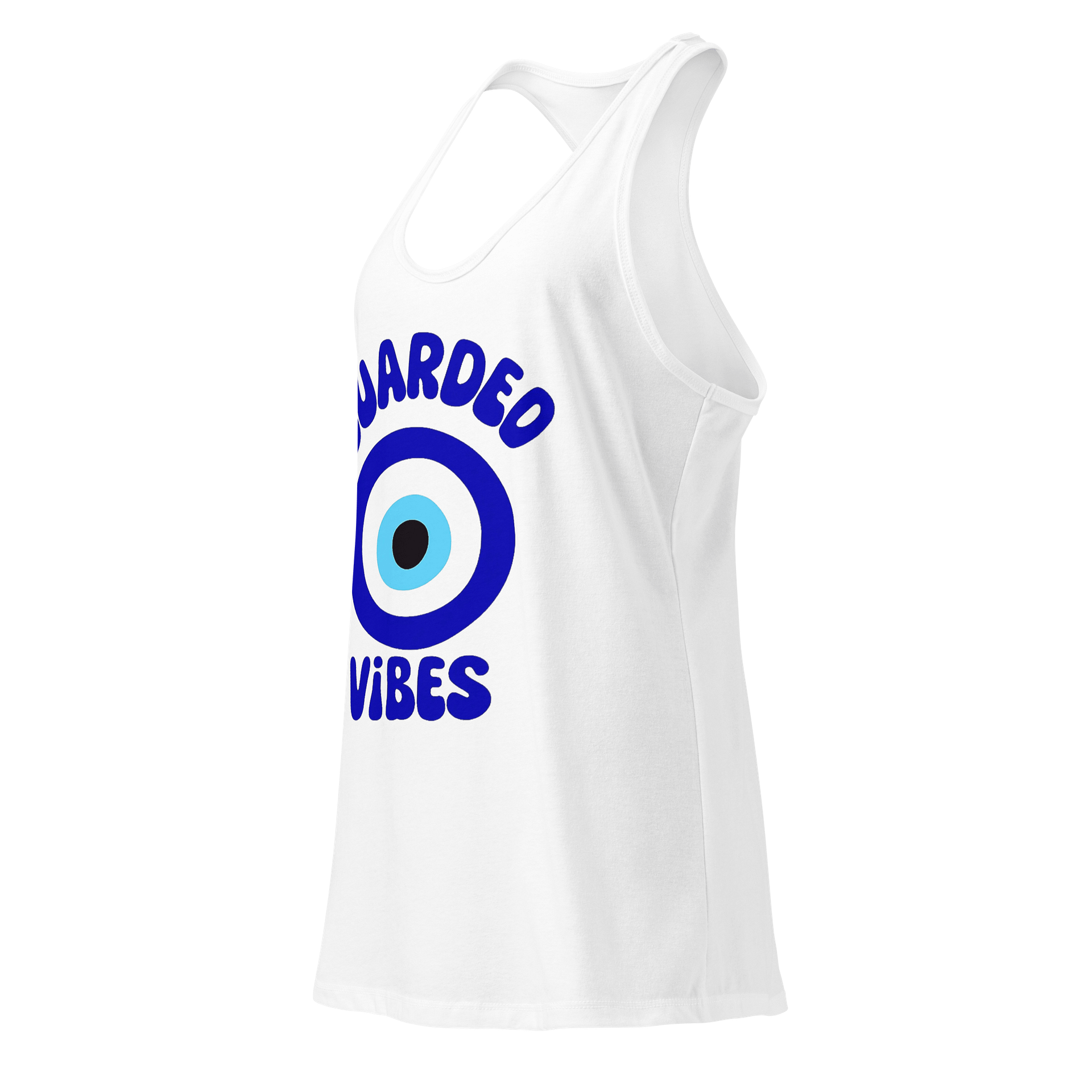 Guarded Vibes Evil Eye Racerback Tank product image (11)