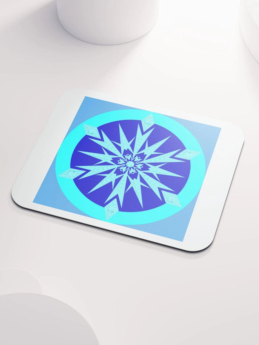 snowflake mouse pad product image (3)