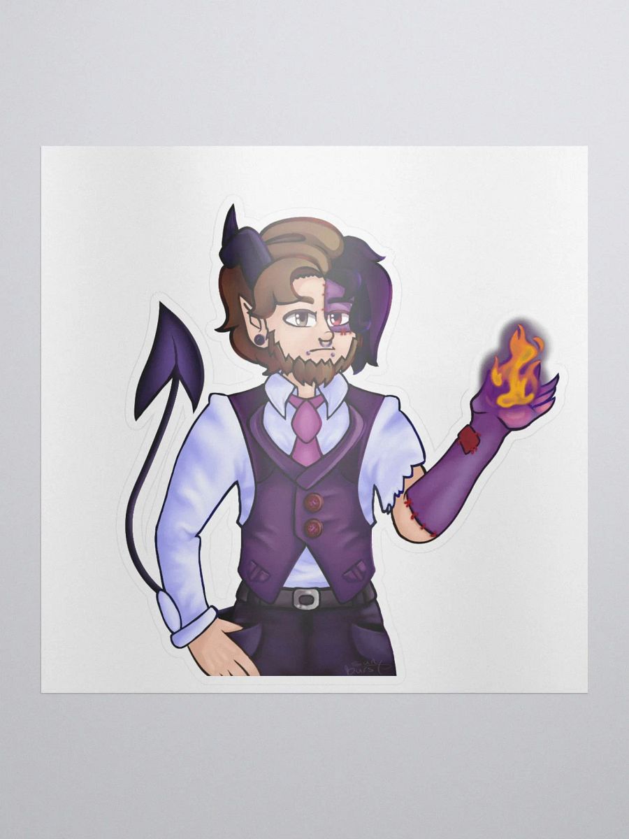Voodoo Annoyed Sticker product image (1)