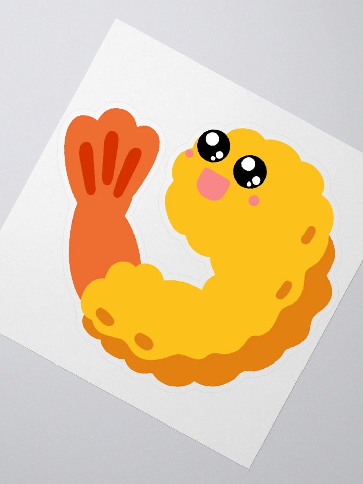 Shrimpy Logo Sticker product image (2)