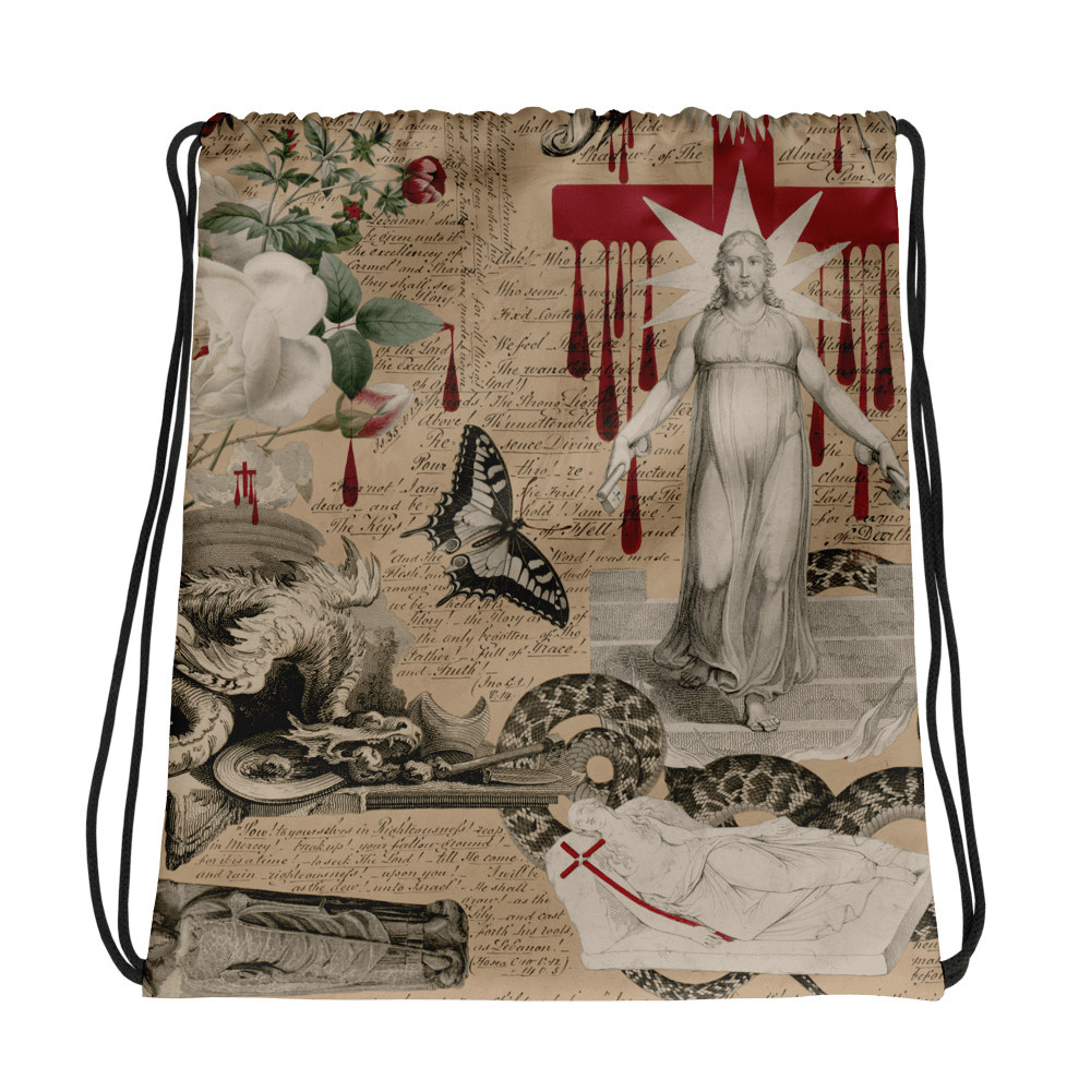 Eclectic Muse All-Over Drawstring Bag product image (1)