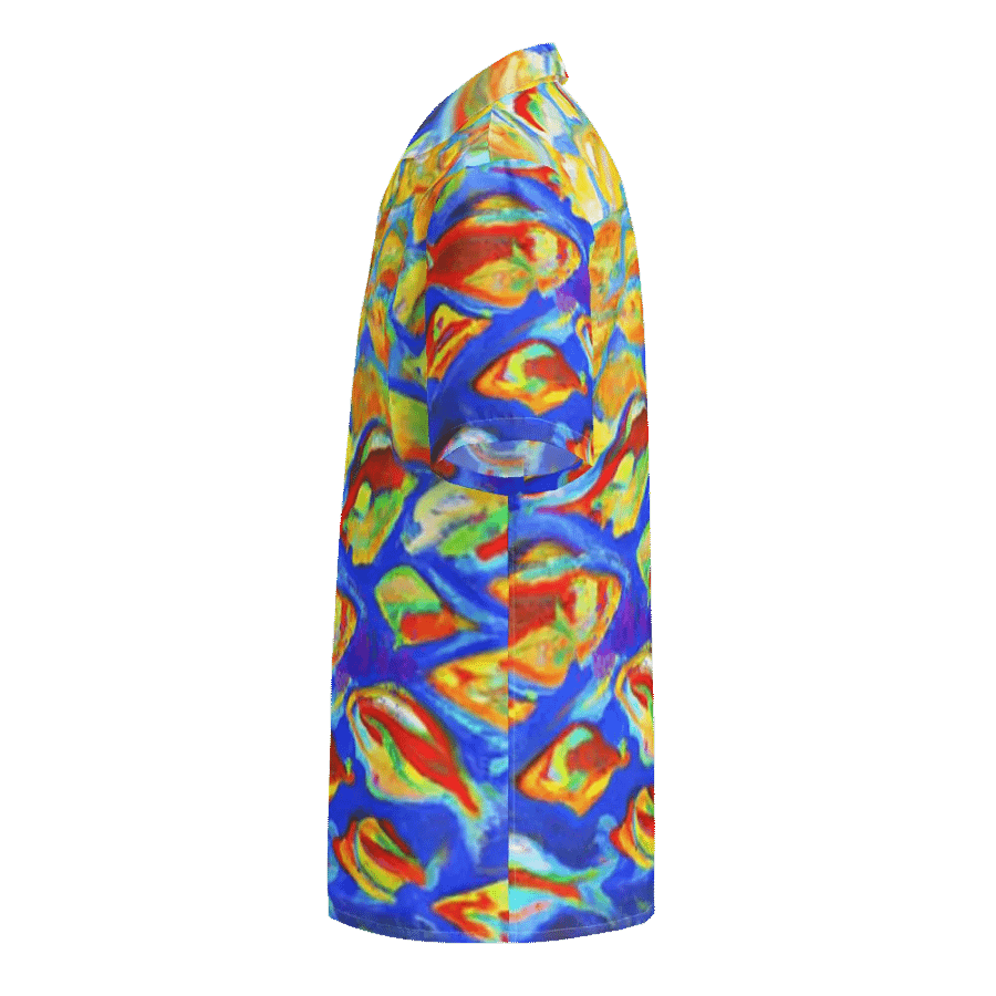 Vibrant Ocean Odyssey Hawaiian Shirt product image (4)