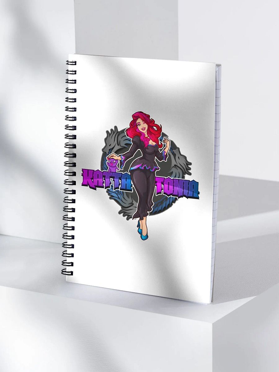Kattatonia Logo 1 Spiral Notebook product image (4)