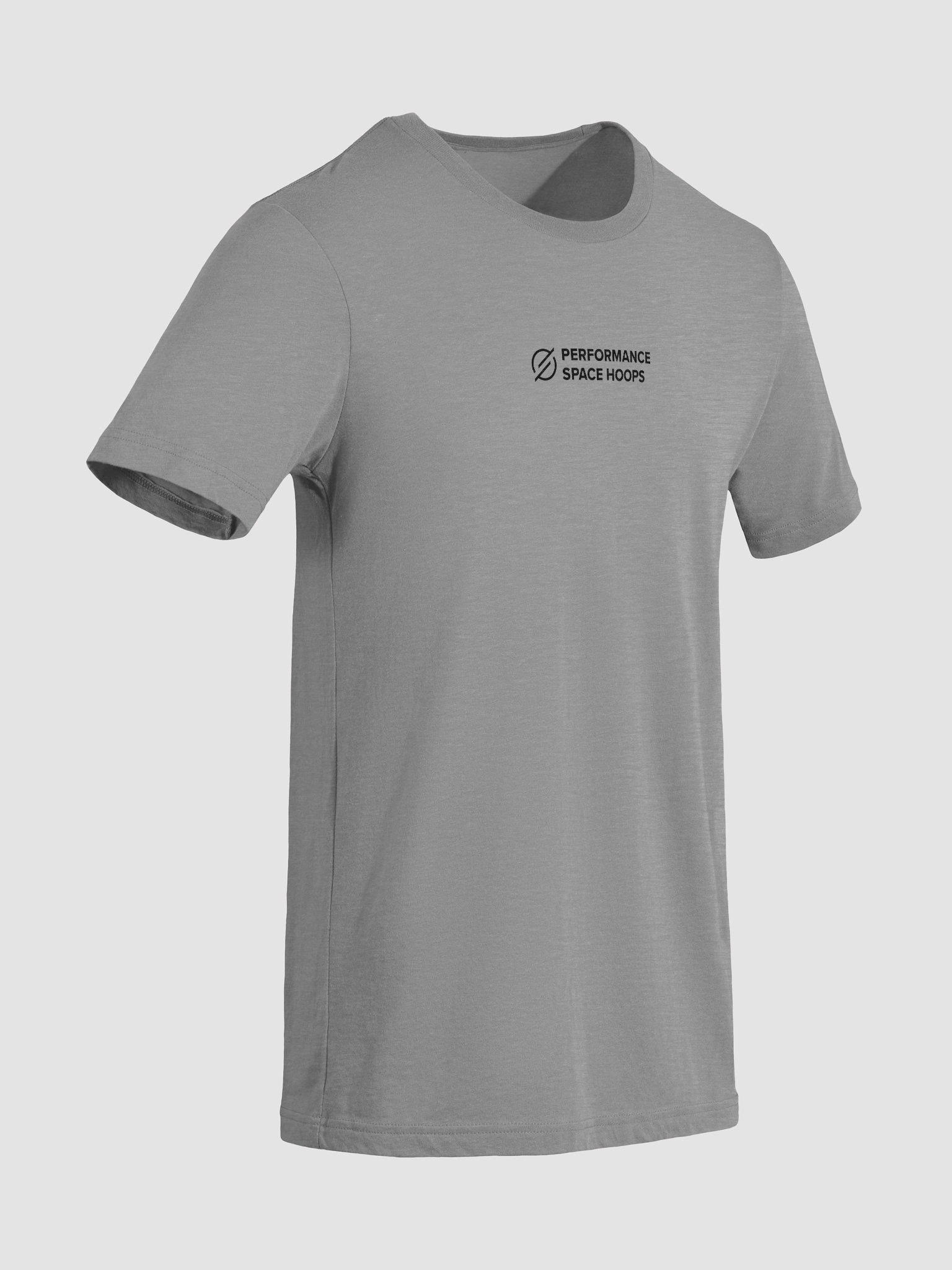 Performance Space Hoops Triblend Short Sleeve T-Shirt - Black Logo product image (17)