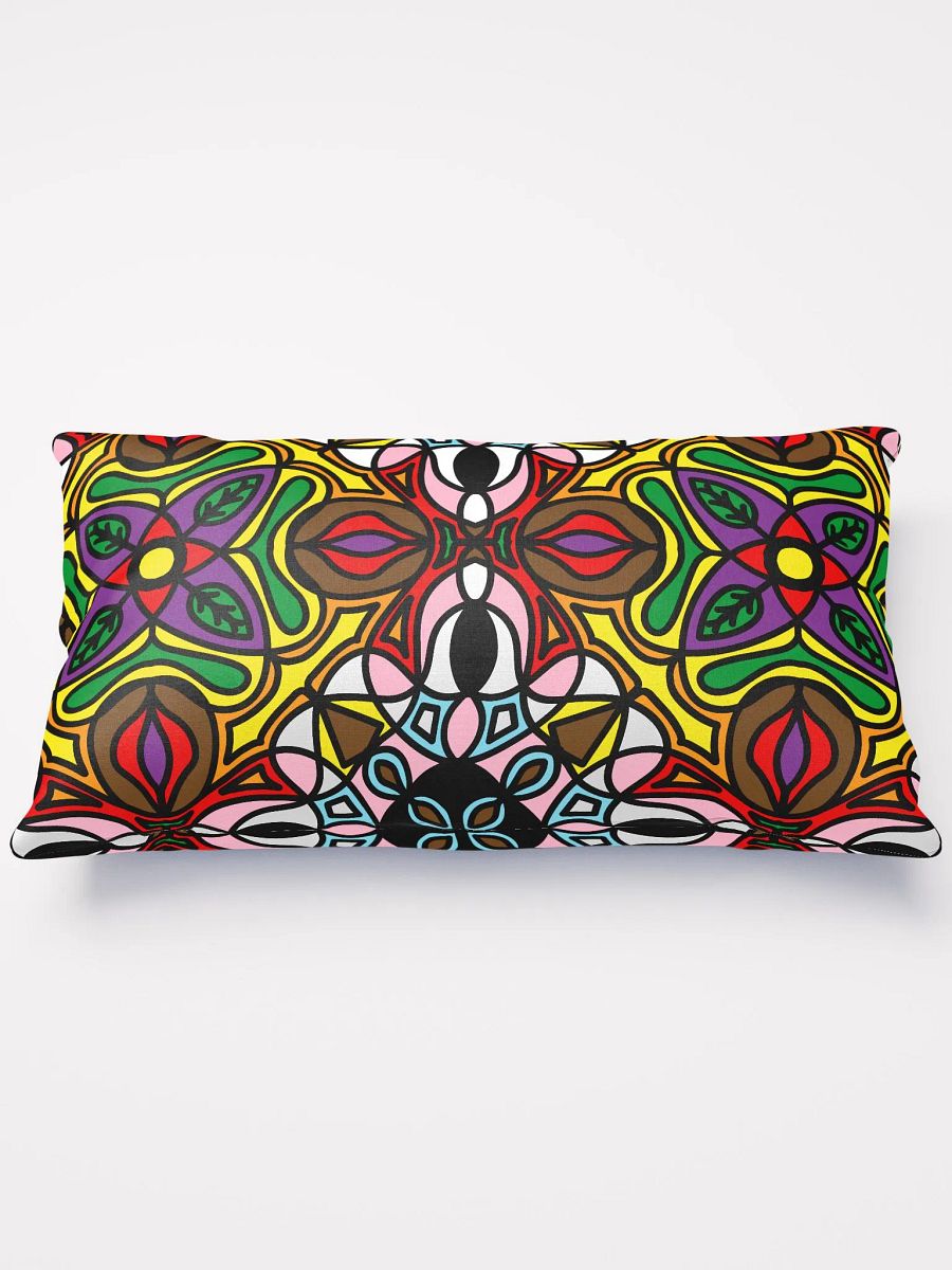 Progress Pride Abstract Pillow - Rectangle product image (1)