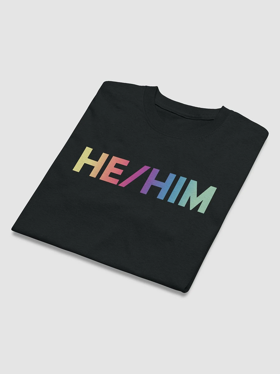 He/Him Heavyweight T-shirt product image (8)