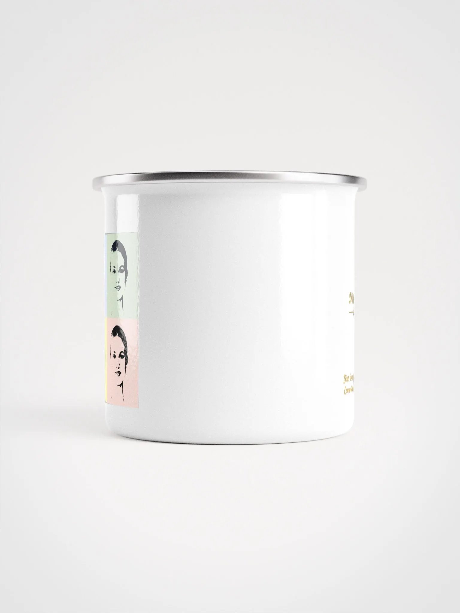 Taza esmaltada - (diseño pop) Dios bendiga a nuestra futura Reina product image (3)