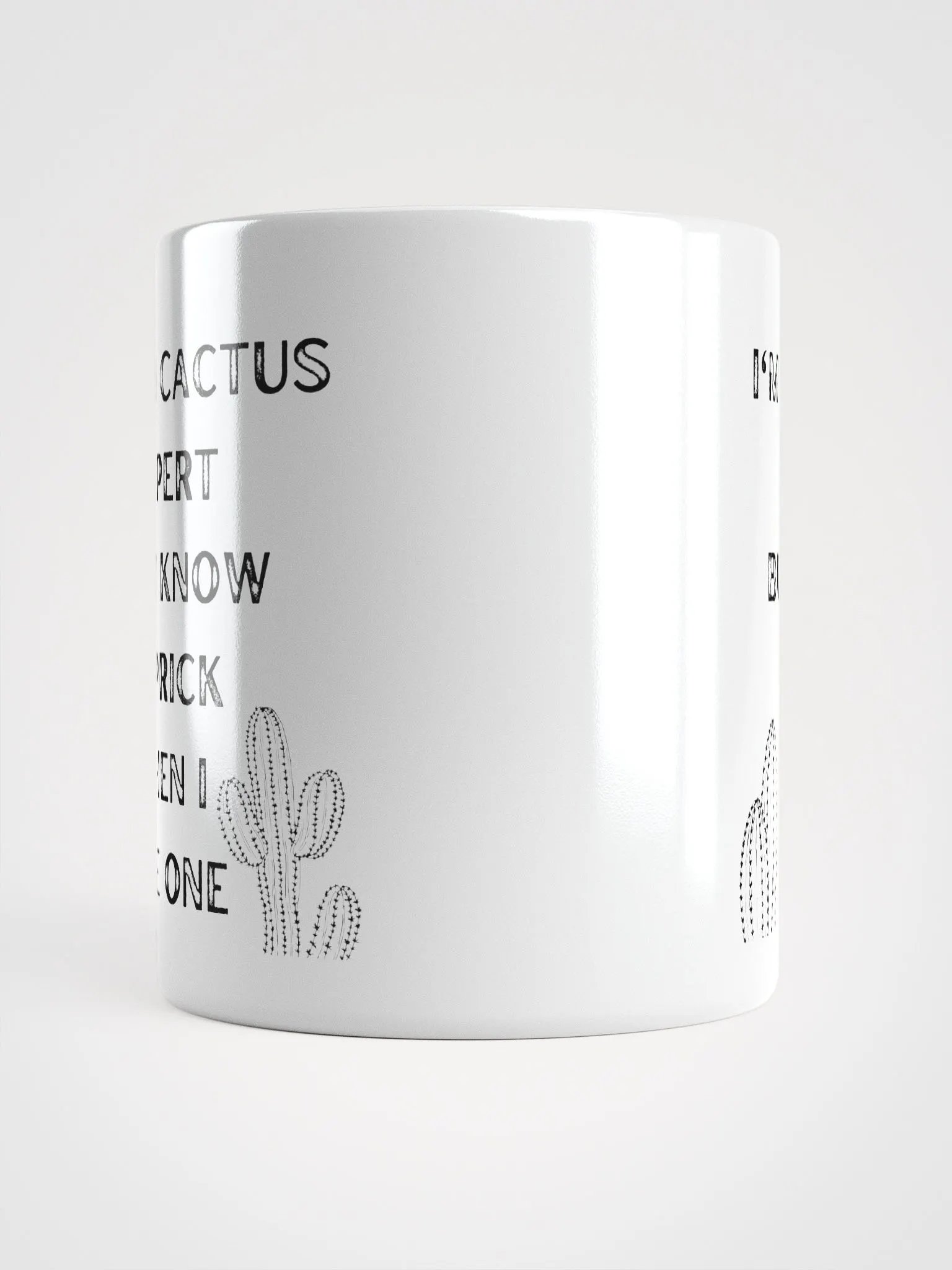 Cactus Expert Joke Mug – A Prickly Dose of Sarcasm product image (5)